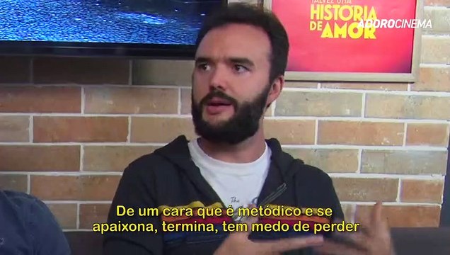 Talvez uma História de Amor Entrevista com Mateus Solano, Marco Luque e diretor Rodrigo Bernardo
