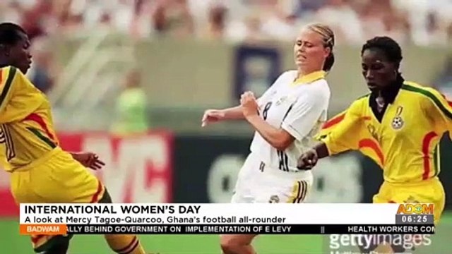 A look at Mercy Tagoe-Quarcoo, Ghana's football all-rounder - Badwam Sports on Adom TV (8-3-22)