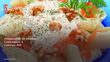 Vídeo Receta: Pasta fresca con salmón