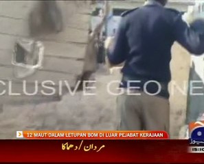 12 maut dan 35 cedera dalam serangan pengebom