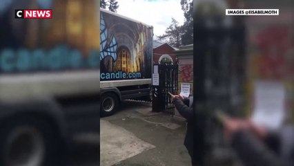 Irlande : un camion fonce sur le portail de l'ambassade russe, un homme arrêté