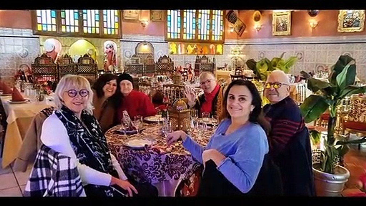 Retrouvailles autour d'une bonne table à la "Médina"