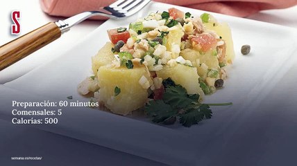 Vídeo Receta: Patatas  en salpicón