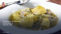 Vídeo Receta: Patatas con alcachofas en salsa verde