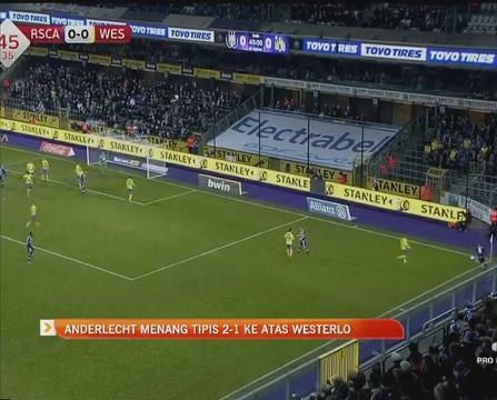 Anderlecht menang tipis 2-1 ke atas Westerlo