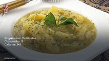 Vídeo Receta: Patatas viudas con pimiento y cebolla