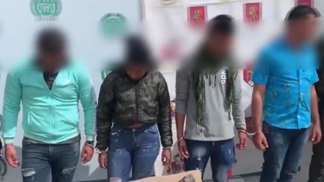Capturados seis presuntos integrantes del grupo delincuencial ‘Pelusos’, en Norte de Santander