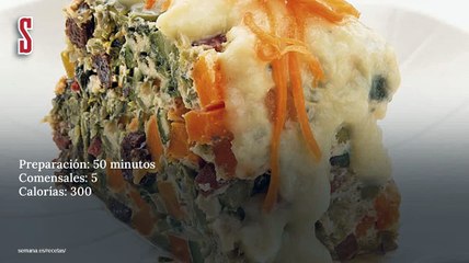 Vídeo Receta: Budin de verduras