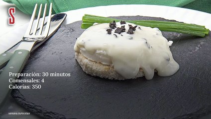 Vídeo Receta: Huevos con crema de trufas