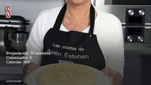 Vídeo Receta: Tortilla de patatas, por Belén Esteban