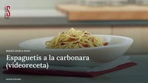 Vídeo Receta: Espaguetis a la carbonara (videoreceta)