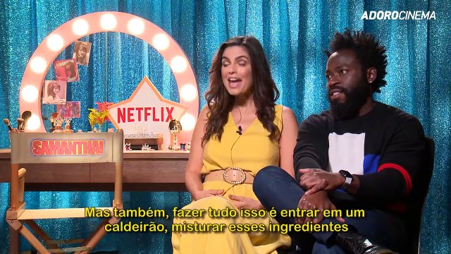 Samantha! Entrevista (2) Emanuelle Araújo e Douglas Silva