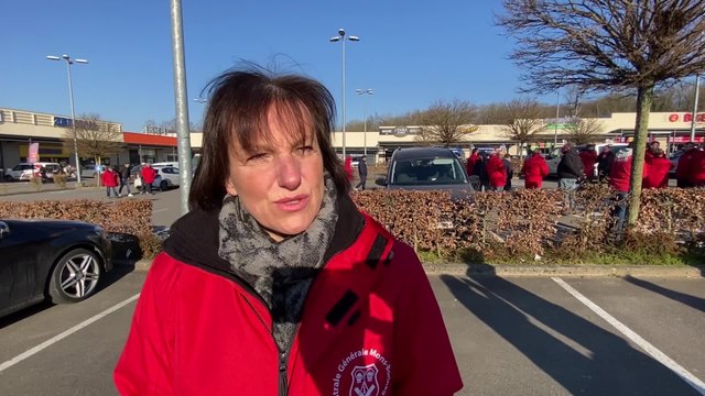 Actions des syndicats à l'occasion de la journée internationale des droits des femmes (Sandra Goret/FGTB)