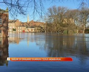 Banjir di England dijangka terus memburuk