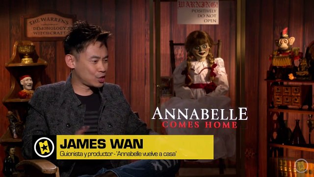 Gary Dauberman, Vera Farmiga, Mckenna Grace, Madison Iseman, Katie Sarife Interview : Annabelle vuelve a casa