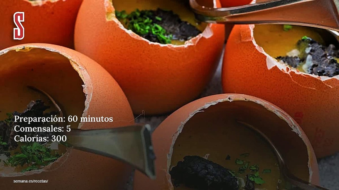Vídeo Receta: Huevos en estuche con trufas frescas