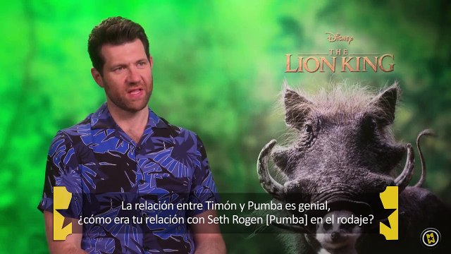 Billy Eichner, Chiwetel Ejiofor, Jon Favreau Interview 2: El Rey León
