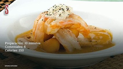 Vídeo Receta: Suquet de langostinos