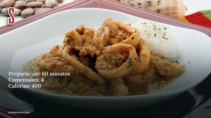Vídeo Receta: Calamares con almendras