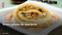 Vídeo Receta: Brazo gitano de mariscos