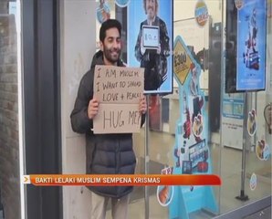 Bakti lelaki Muslim sempena Krismas