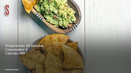 Vídeo Receta: Guacamole al estilo mexicano