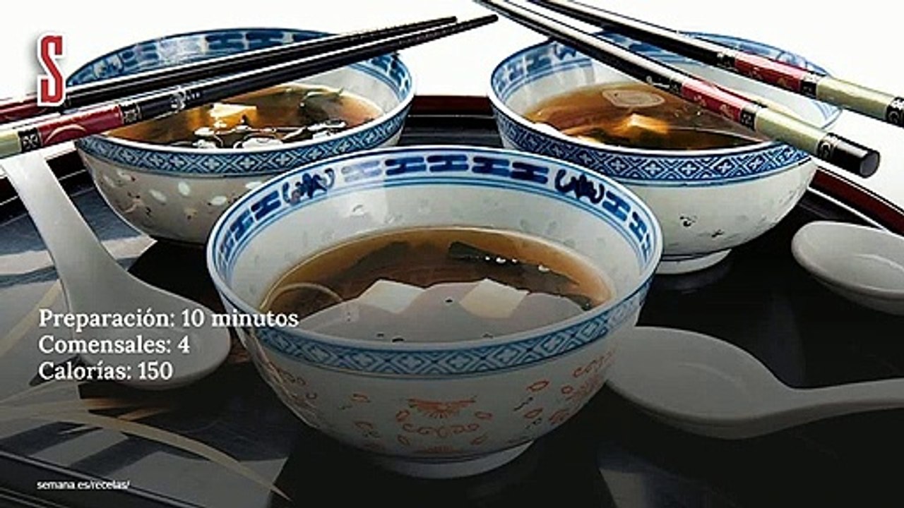 Vídeo Receta: Sopa miso