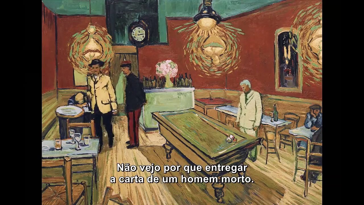 Com Amor, Van Gogh Trailer Legendado