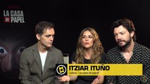 Pedro Alonso, Itziar Ituño y Álvaro Morte Entrevista: La Casa de Papel