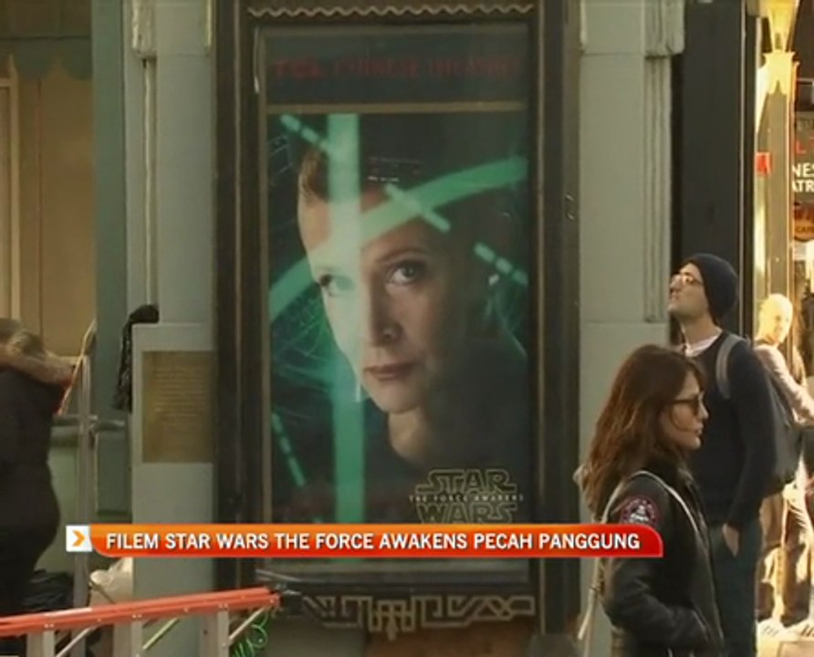 Filem Star Wars The Force Awakens pecah panggung