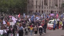 MELBOURNE - Avustralya'da kadınlar, hakları için gösteri düzenledi