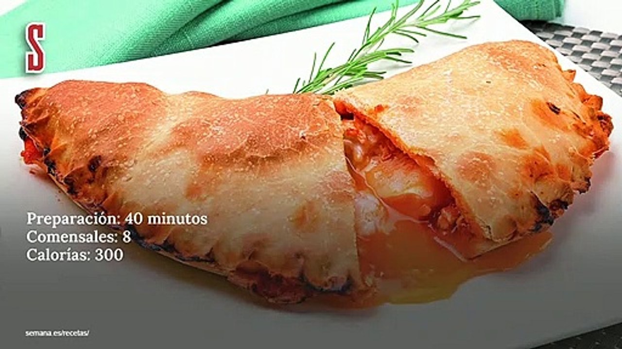 Vídeo Receta: Pizza calzone de Italia