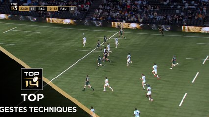 TOP 14 - Top gestes techniques fevrier – Saison 2021-2022