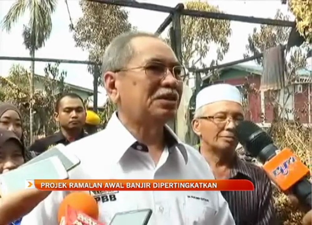 Projek ramalan awal banjir dipertingkatkan