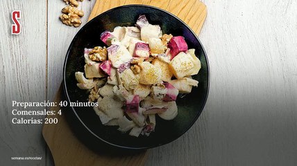 Vídeo Receta: Ensalada exótica de endivias al curry