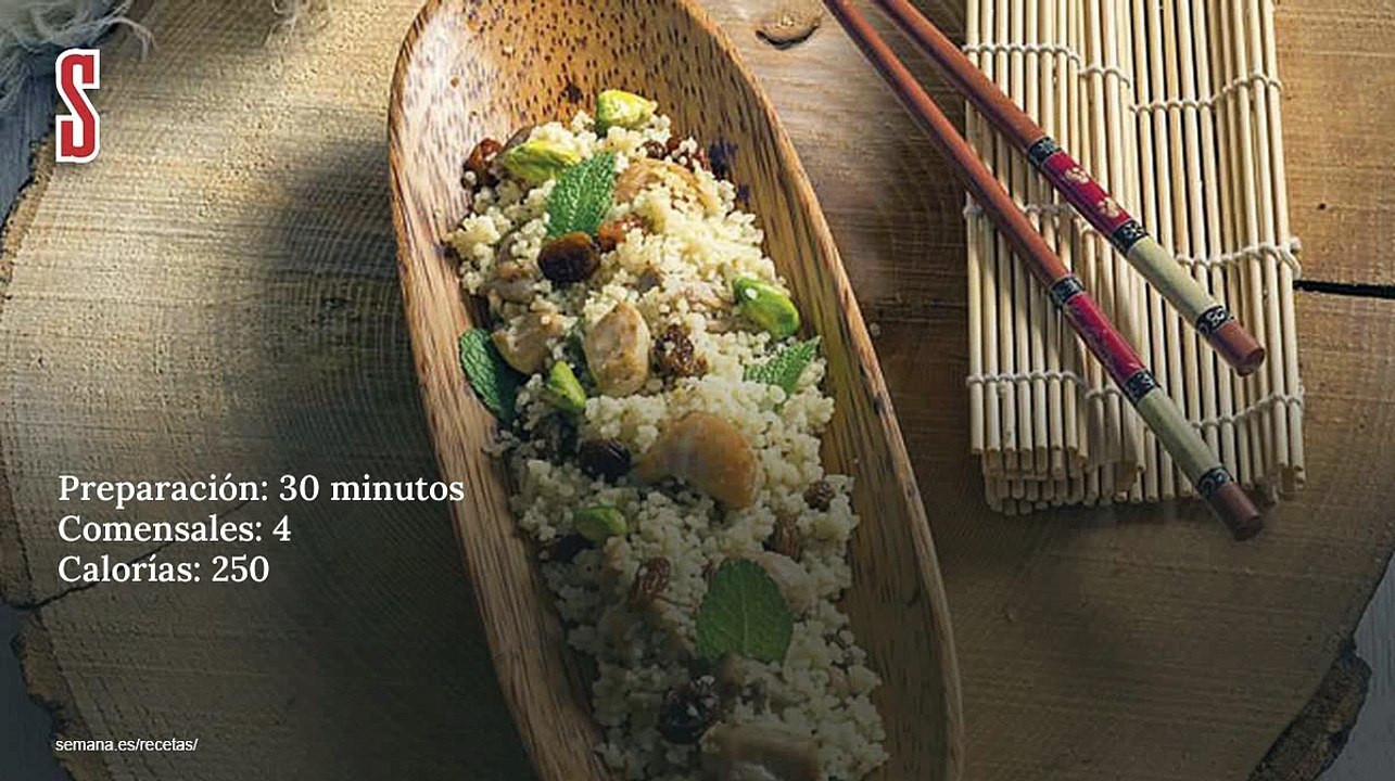 Vídeo Receta: Ensalada templada de cuscus