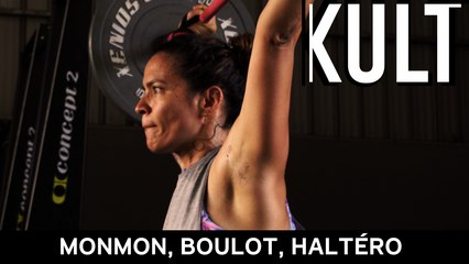 Monmon, boulot, haltéro