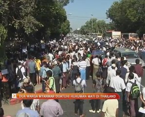 Susulan dua warga Myanmar dijatuhi hukuman mati di Thailand