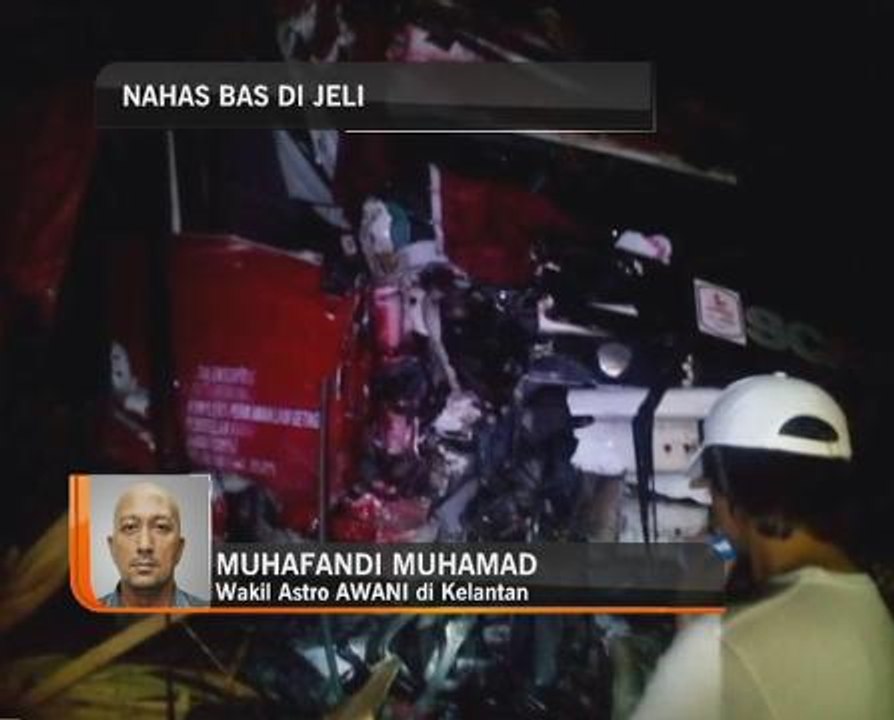 4 maut nahas bas di Jeli