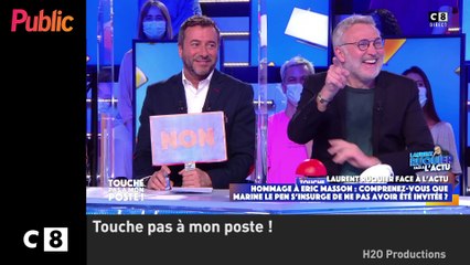 Zapping : "Lui il a fumé", l’improbable échange entre Jean Messiha et Laurent Ruquier