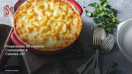 Vídeo Receta: Gratinado de carne con puré de patata, por Belén Esteban