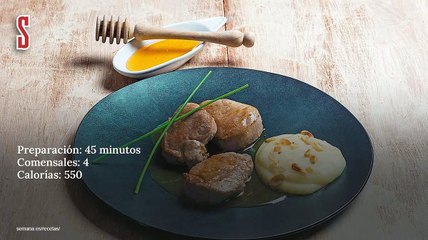 Vídeo Receta: Solomillo de cerdo con costra de miel