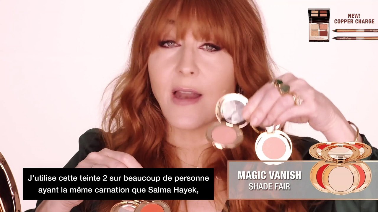 Tuto : Charlotte Tilbury nous apprend à utiliser les palettes "Luxury Palettes"