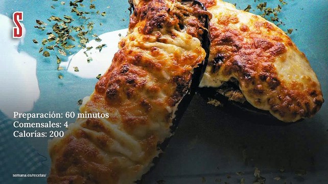 Vídeo Receta: Berenjenas rellenas, por Belén Esteban