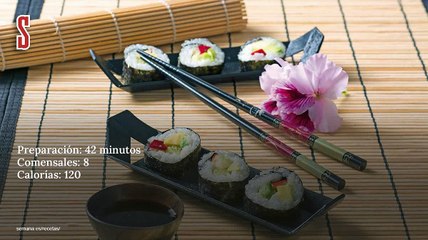 Vídeo Receta: Maki, el sushi sencillo