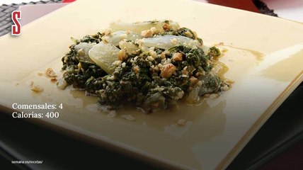 Vídeo Receta: Acelgas del Mediterráneo