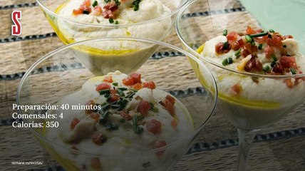 Vídeo Receta: Espuma de berenjenas