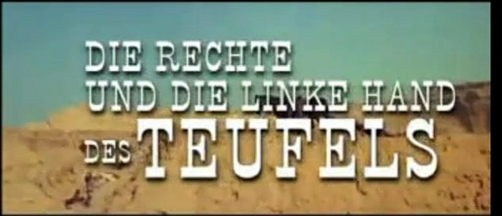Die rechte und die linke Hand des Teufels Trailer DF