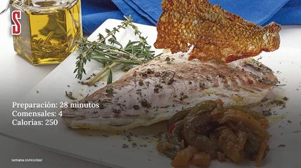 Vídeo Receta: Dorada a la plancha con aceite de hierbas
