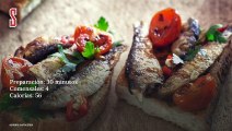Vídeo Receta: Tostas de sardinas o parrochas, por Belén Esteban